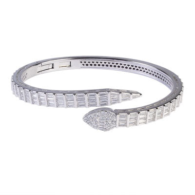 Bracelete de Prata Serpente/Cobra - 67640