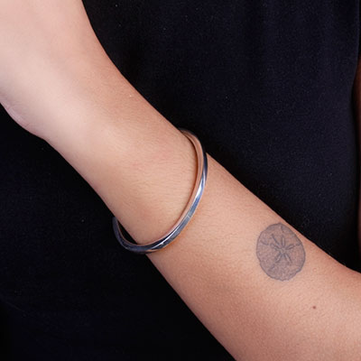 Bracelete de Prata Liso - 67641