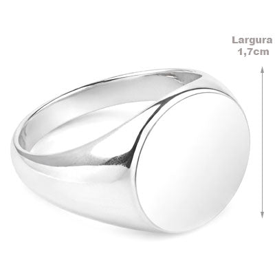 Anel de Prata Liso - 67664