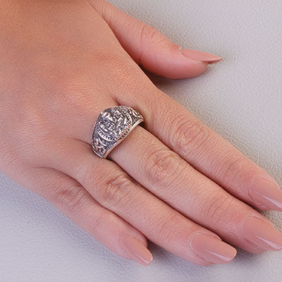 Anel de Prata Ganesha - 67669