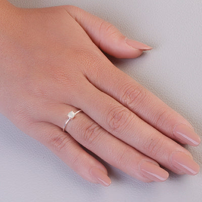 Anel de Prata com Opala - 67742