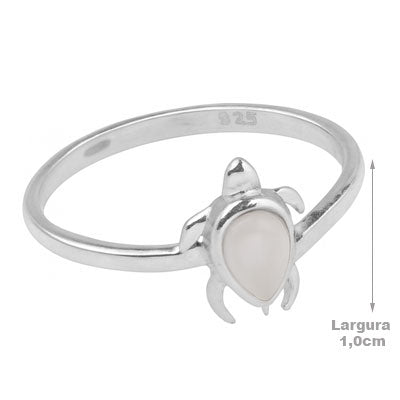 Anel de Prata Tartaruga - 67756