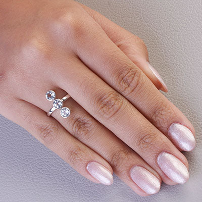 Anel de Prata com Topázio - 67775