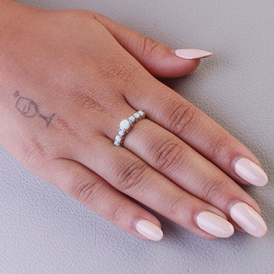 Anel de Prata com Opala - 67883