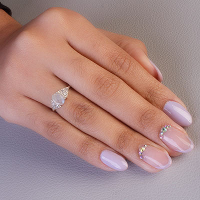 Anel de Prata Pedra da Lua - 67924