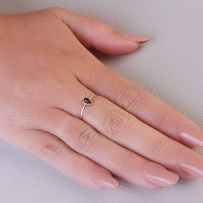 Anel de Prata com Ágata - 67964