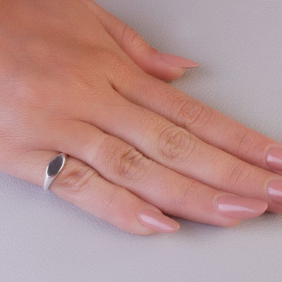 Anel de Prata Liso - 68027