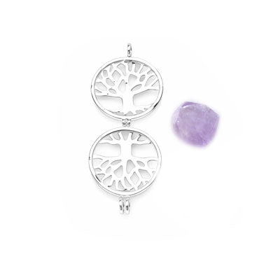 Pingente de Prata Árvore - 68041