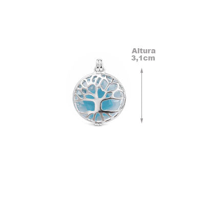 Pingente de Prata Árvore - 68043