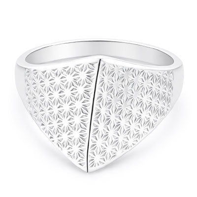 Anel de Prata Trabalhado - 68061