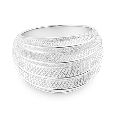 Anel de Prata Trabalhado - 68067