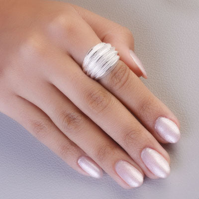 Anel de Prata Trabalhado - 68067