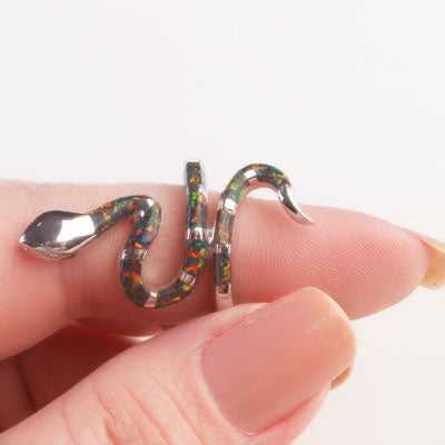 Anel de Prata Serpente/Cobra - 68109