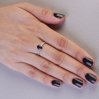 Anel de Prata com Ágata - 68147