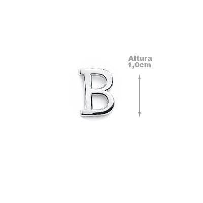 Pingentes de Prata Letras - 68177