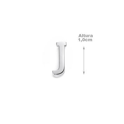Pingentes de Prata Letras - 68177