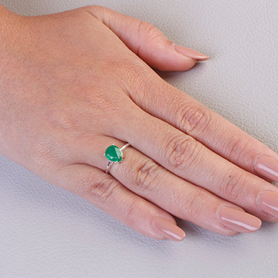 Anel de Prata com Crisopázio - 68201