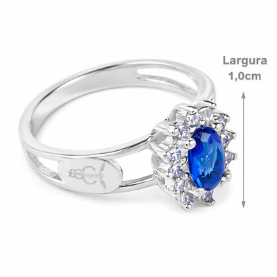 Anel de Prata Ciências Contábeis - 68233