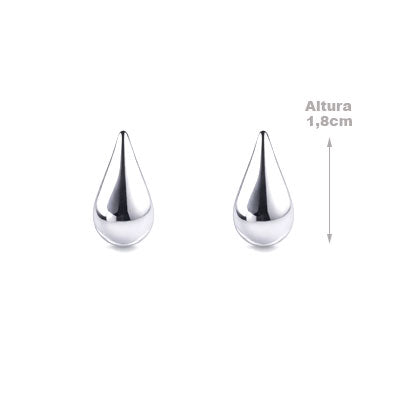 Argola de Prata Lisa - 68264