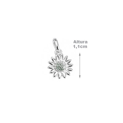 Pingente de Prata Flor - 68328