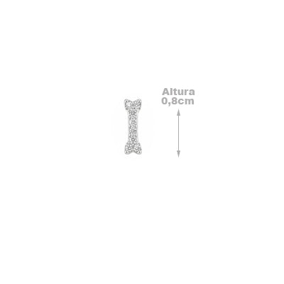Pingente de Prata Letras - 68371