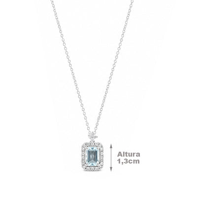 Gargantilha de Prata com Pedras - 68426