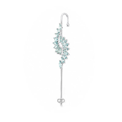 Brinco de Prata Contorno de Orelha(Ear Cuff) -68439
