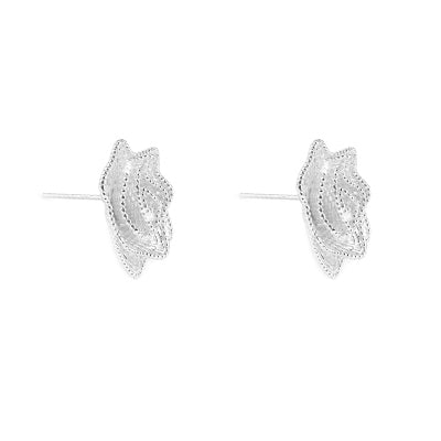 Brinco de Prata Flor - 68453