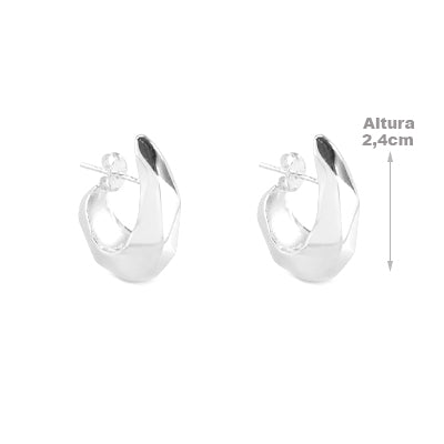 Brinco de Prata Gota - 68454