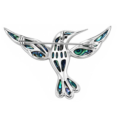 Pingente de Prata Beija-Flor - 68536