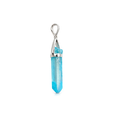 Pingente de Prata com Cristal - 68542