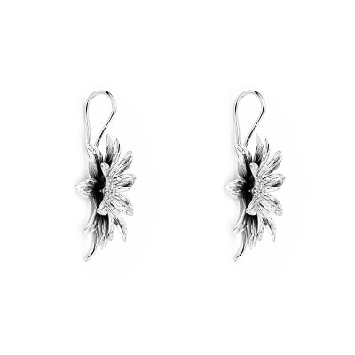 Brinco de Prata Flor - 68578