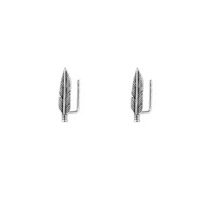 Brinco de Prata Contorno de Orelha (Ear Cuff) - 68609
