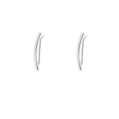 Brinco de Prata Contorno de Orelha (Ear Cuff) - 68615