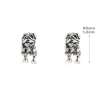Brinco de Prata Cachorro - 68625
