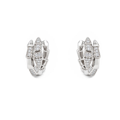 Argola de Prata Serpente - 68716