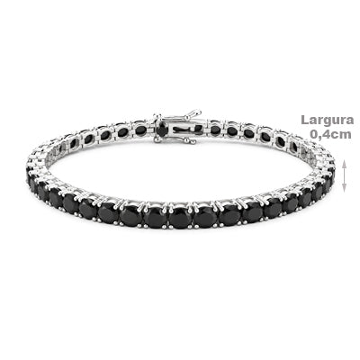 Pulseira de Prata com Ágata - 68821