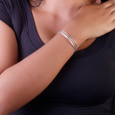 Pulseira de Prata Trabalhada - 68918