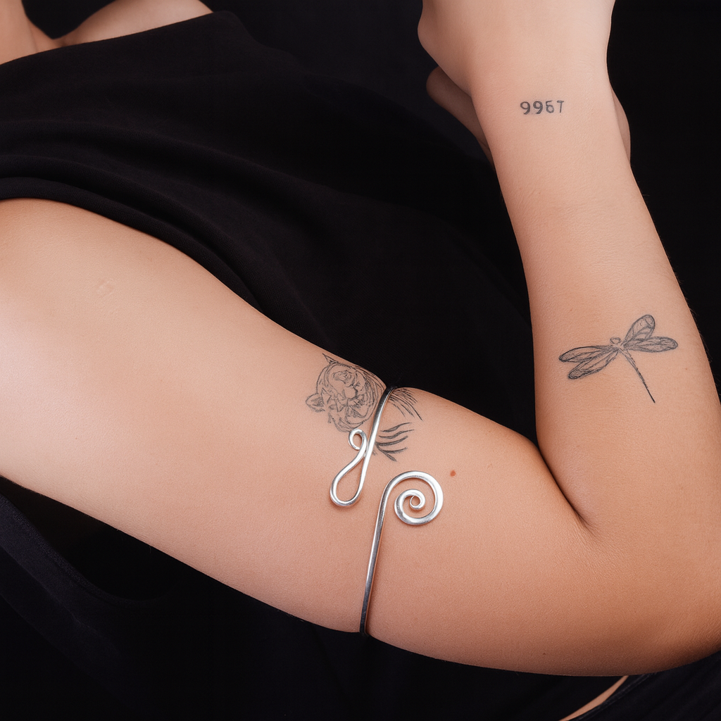 Bracelete de Prata Liso - 67552