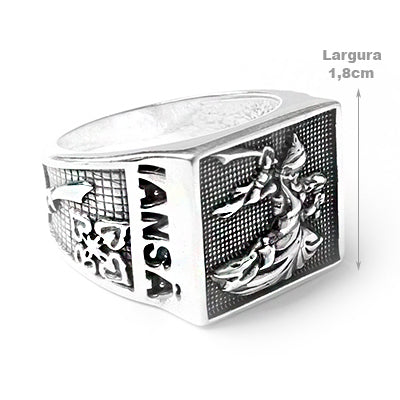 Anel de Prata Orixá Iansã - 50113 - soprata