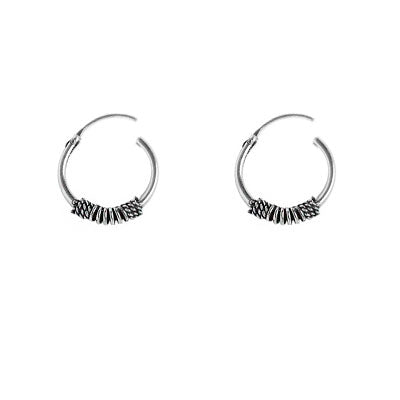 Argola de Prata Bali - 54597 - soprata