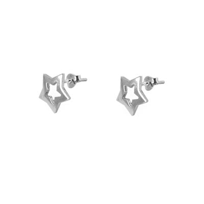 Brinco de Prata Estrela