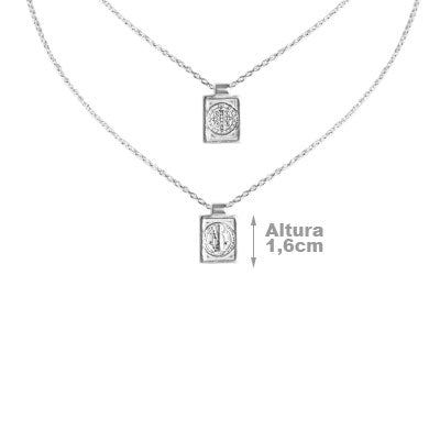 Escapulário de Prata São Bento