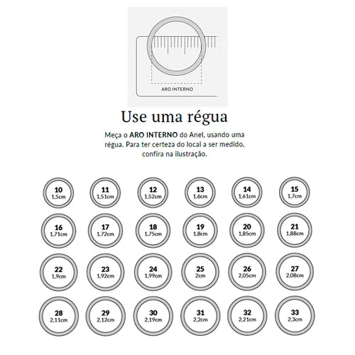 Aliança de Prata Média - 23706