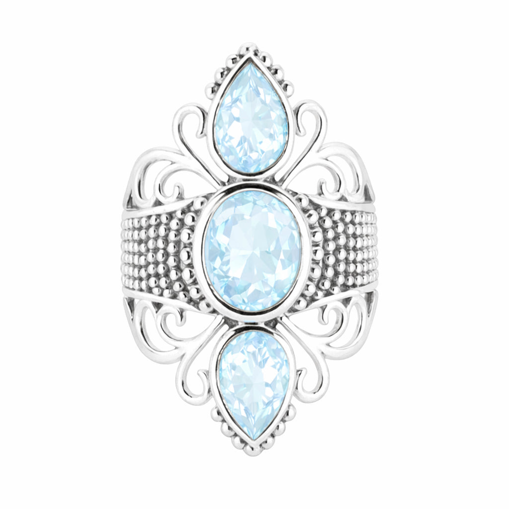 Anel de Prata com Topázio - 66864