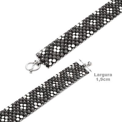 Pulseira de Prata Bali - 18768 - soprata