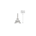 Pingente de Prata Torre Eiffel. 