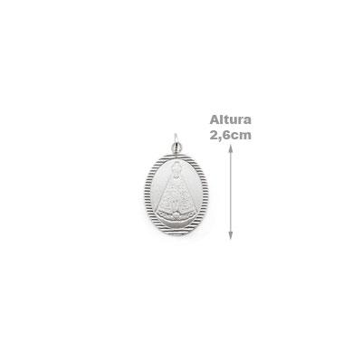 Medalha de Prata Nossa Senhora Aparecida