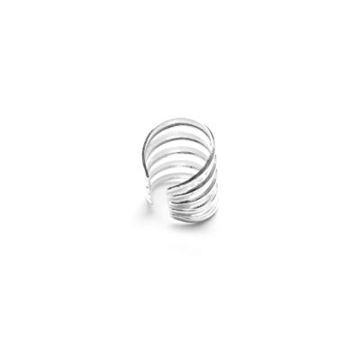 Piercing de Prata Pressão para Orelha - 43315