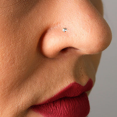 Piercing de Prata para Nariz 